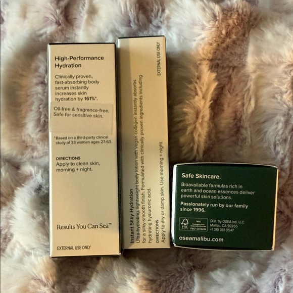 Osea body care Trio in Cream and Green - Picture 5 of 6